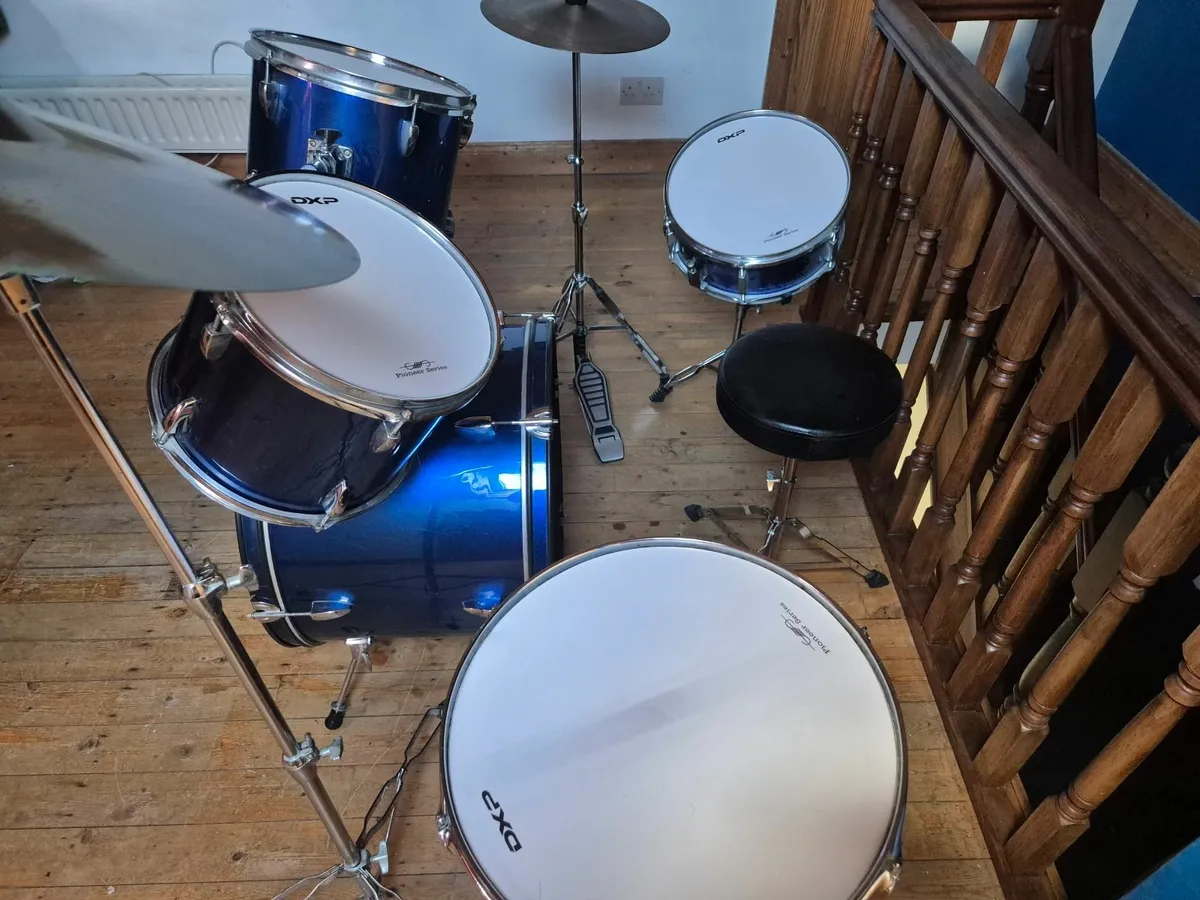Drumset dxp pioneer series blue - Image 3