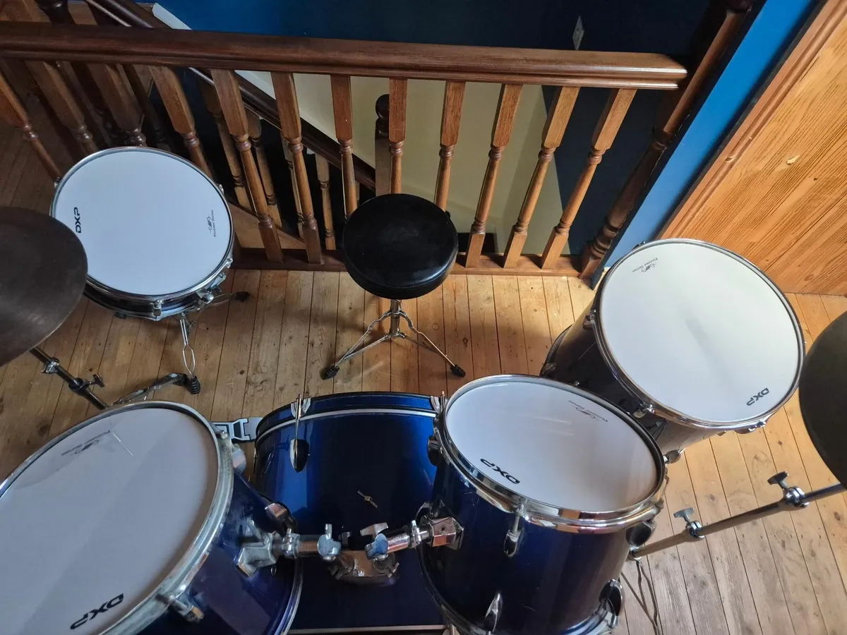 Drumset dxp pioneer series blue - Image 4