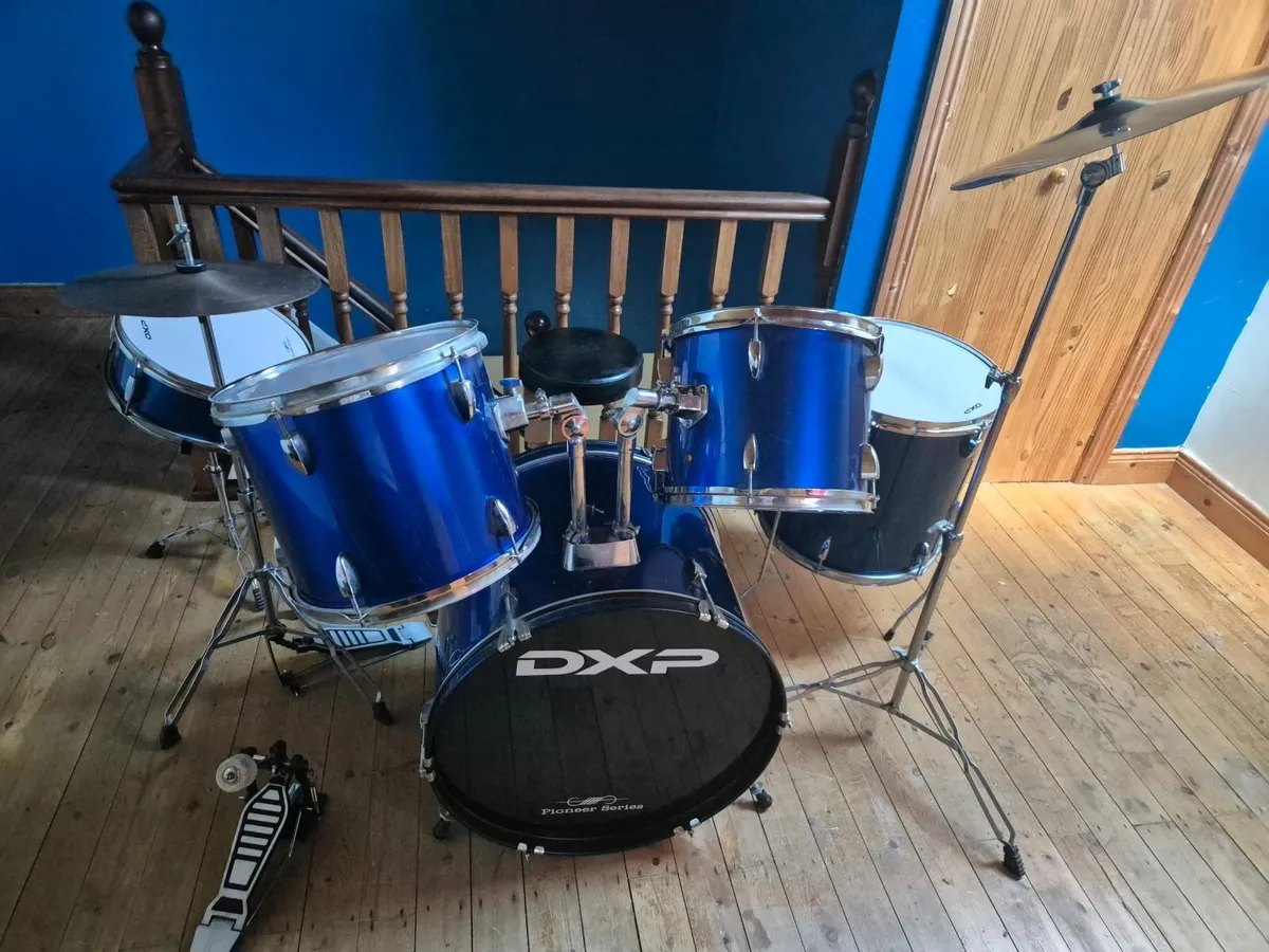 Drumset dxp pioneer series blue - Image 1