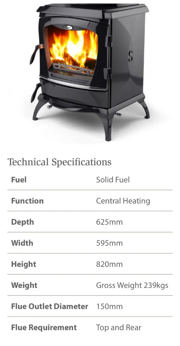 Stanley Reginald- Solid fuel stove - Image 2