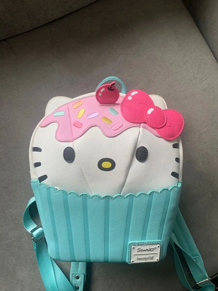 Hello Kitty loungefly cupcake Backpack - Image 1