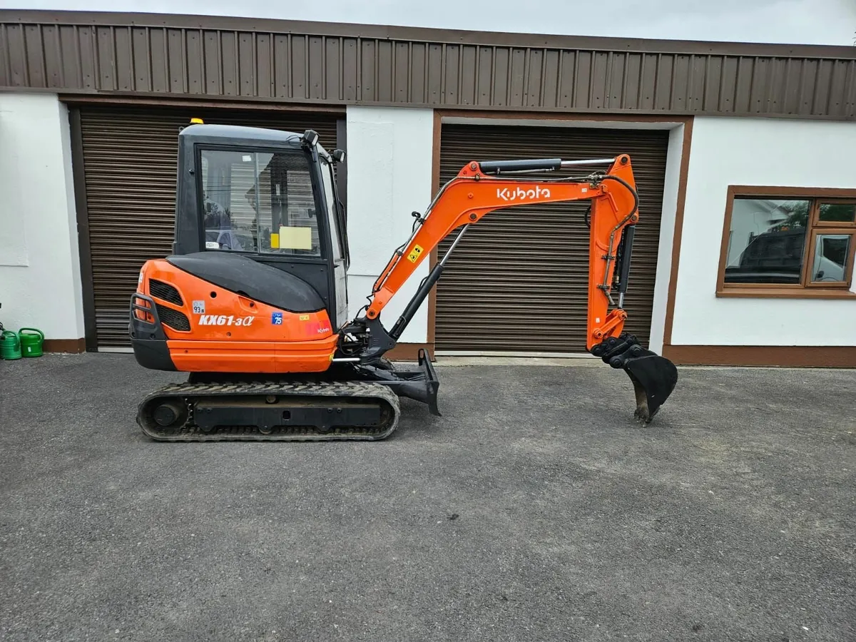Kubota KX61-3 - 2013 - Excellent Condition - Image 2