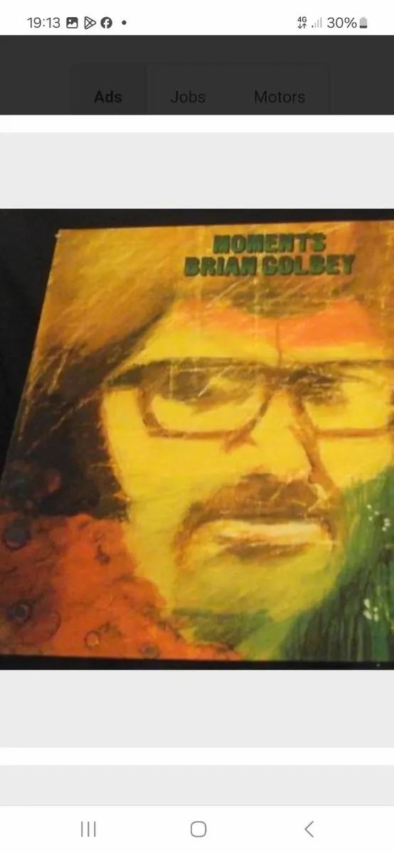 Brian golbey, moments album. LP - Image 1
