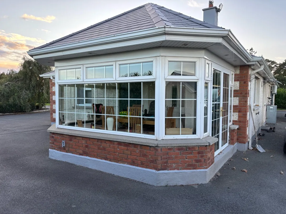 Conservatory frames and glass for sale - Image 1