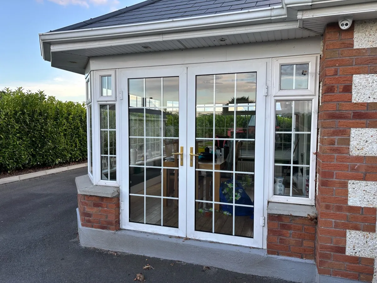 Conservatory frames and glass for sale - Image 2