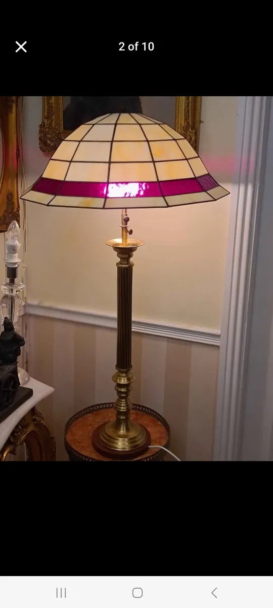 Vintage tiffany lamp - Image 1