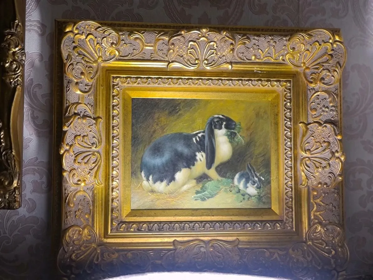 Vintage oil painting - Image 2