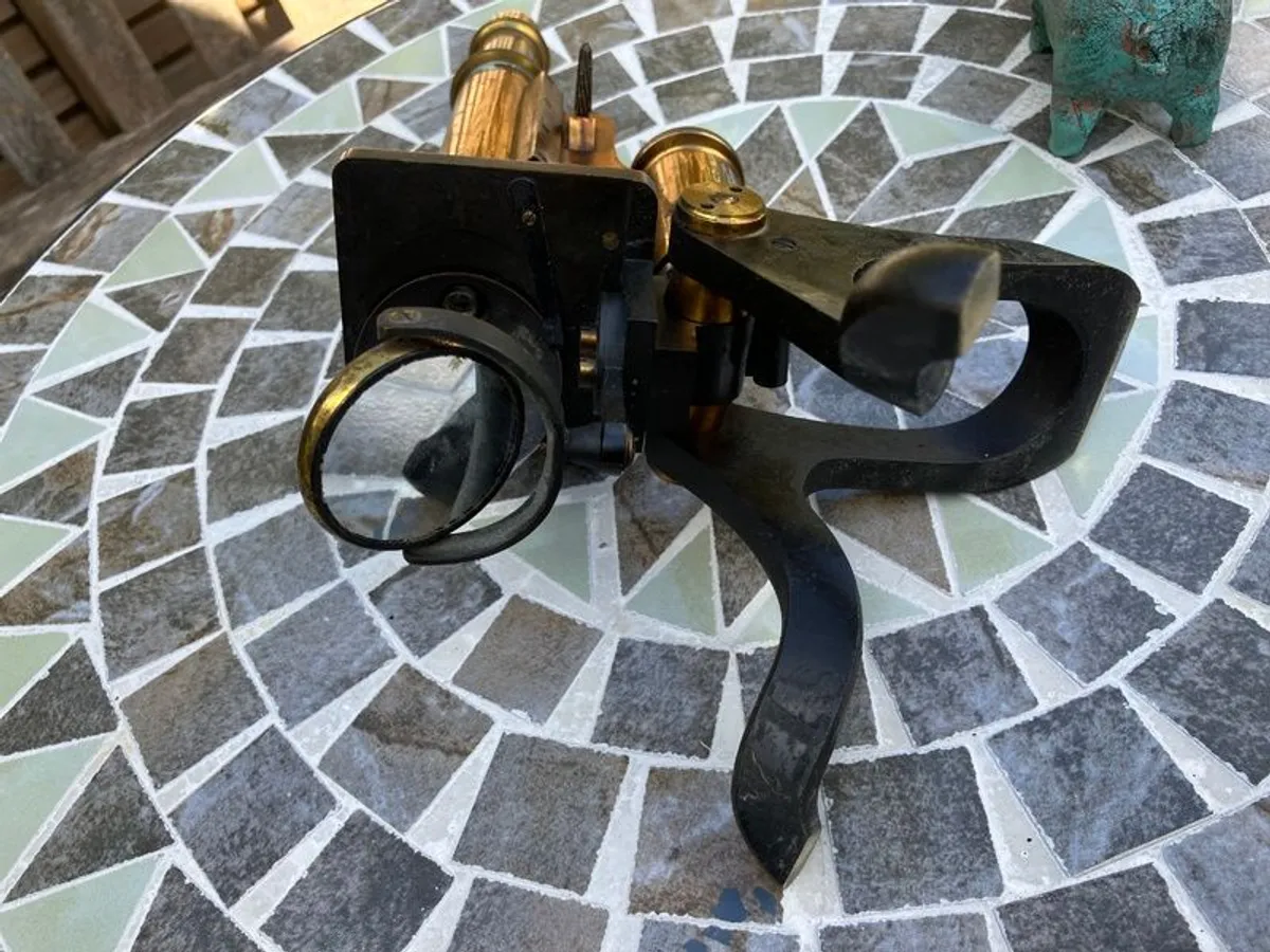 Antique Brass Microscope - Image 4
