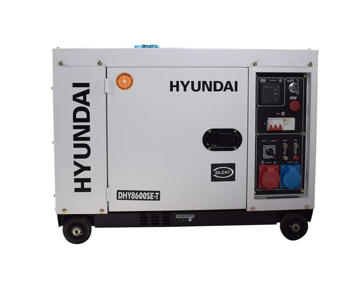Hyundai 7.9kva Diesel Generator - Image 1