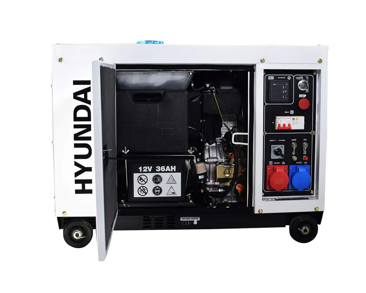 Hyundai 7.9kva Diesel Generator - Image 2