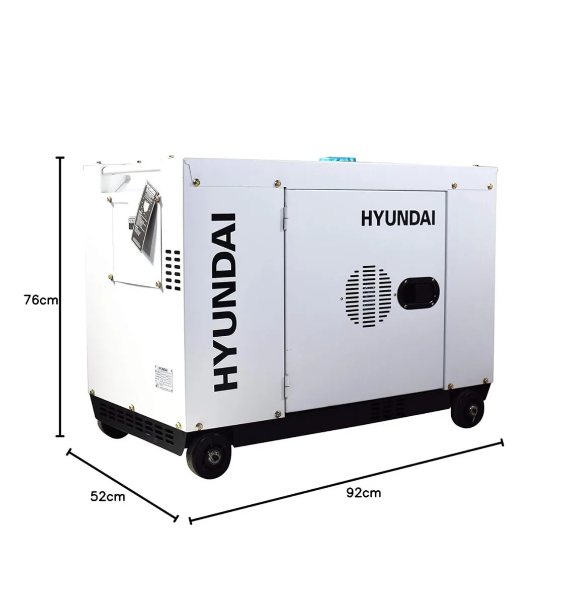 Hyundai 7.9kva Diesel Generator - Image 4