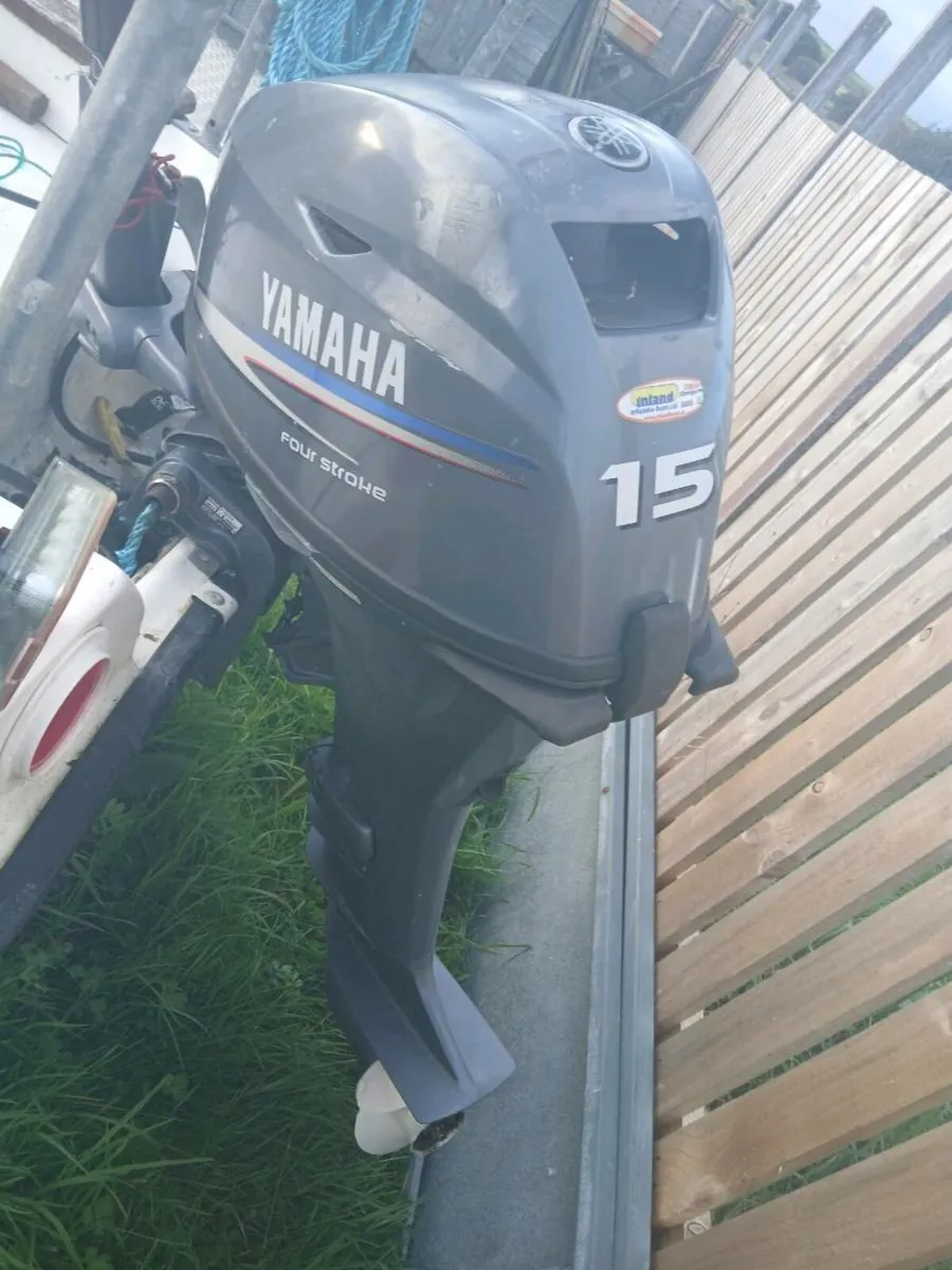 Yamaha 15hp outboard - Image 2