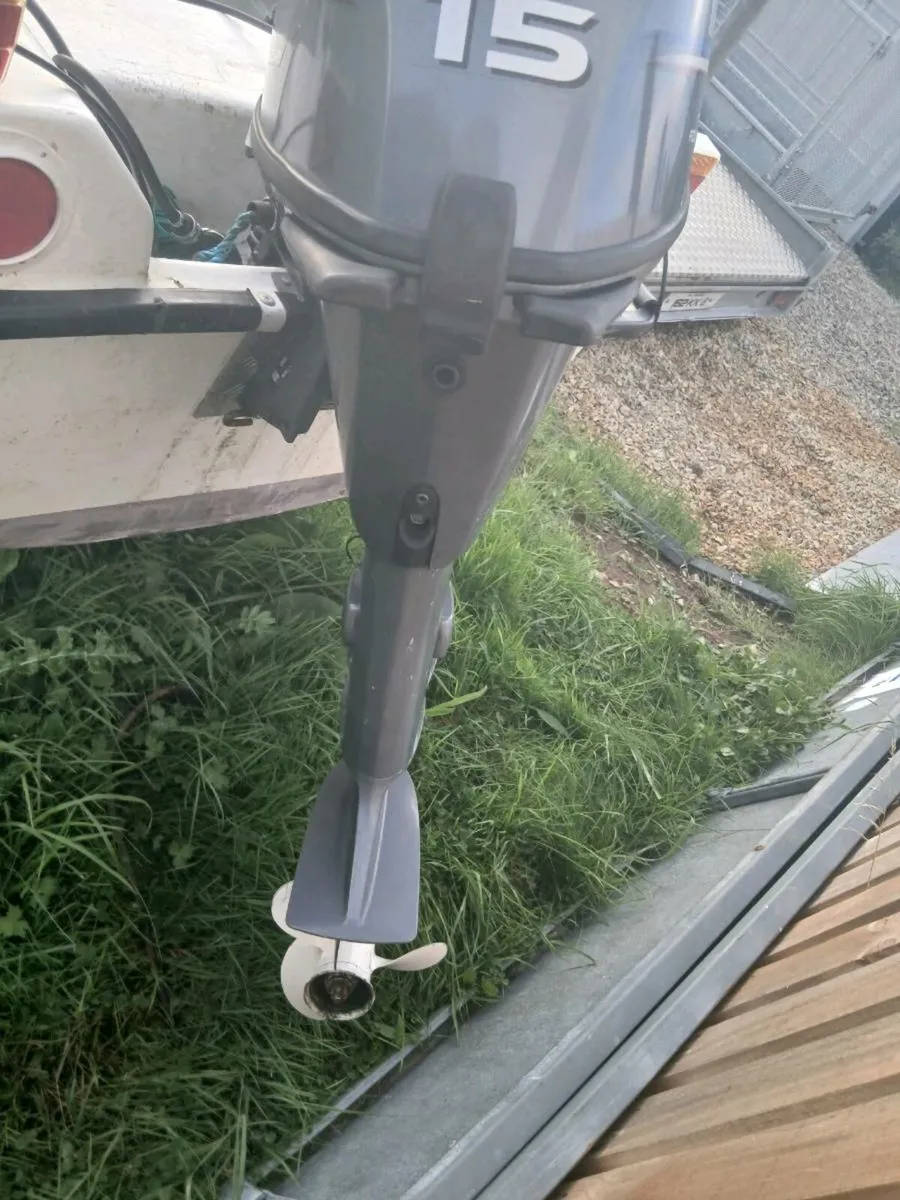 Yamaha 15hp outboard - Image 3