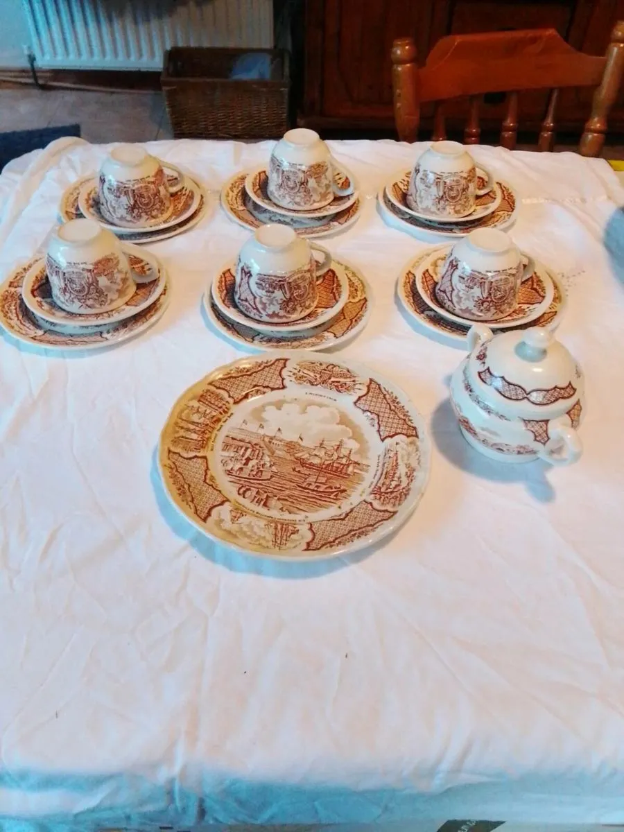 Alfred meakin fair winds tea set - Image 1