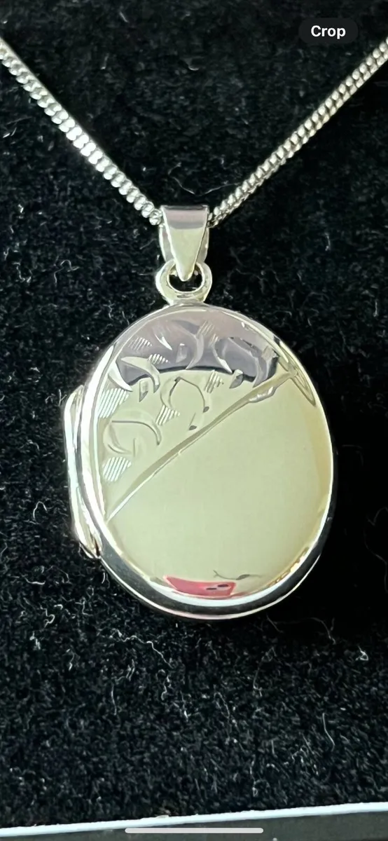 Real Sterling silver large locket - Image 4