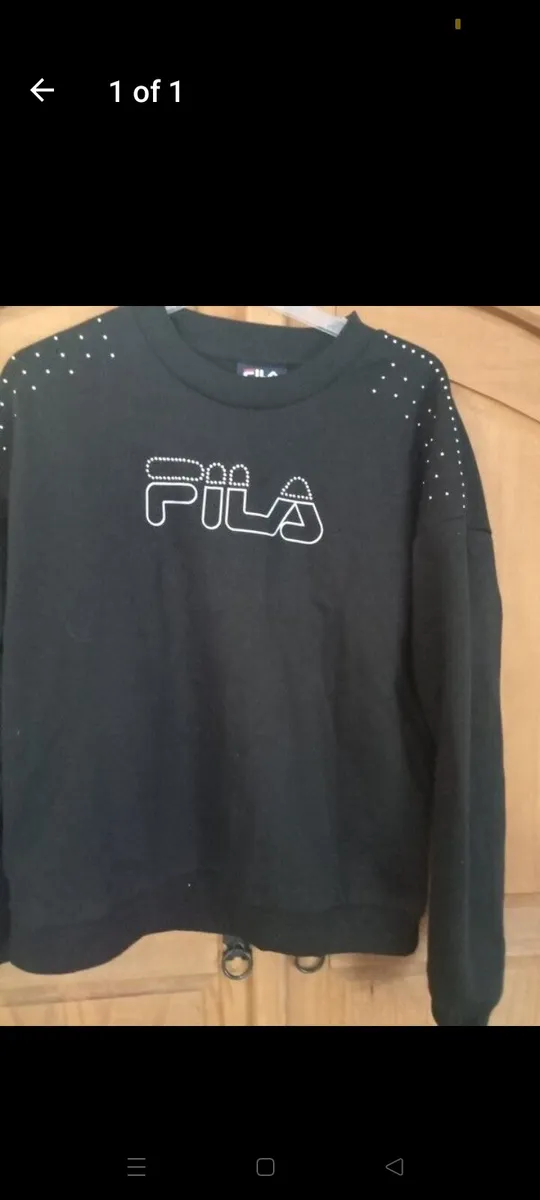 Fila ladies sweatshirt size 10