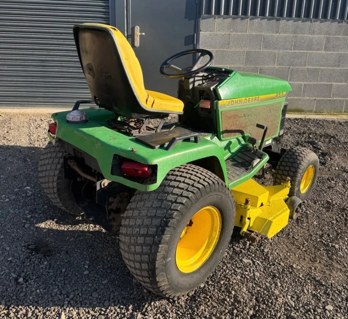 John Deere 455 Diesel ride on mower - Image 3
