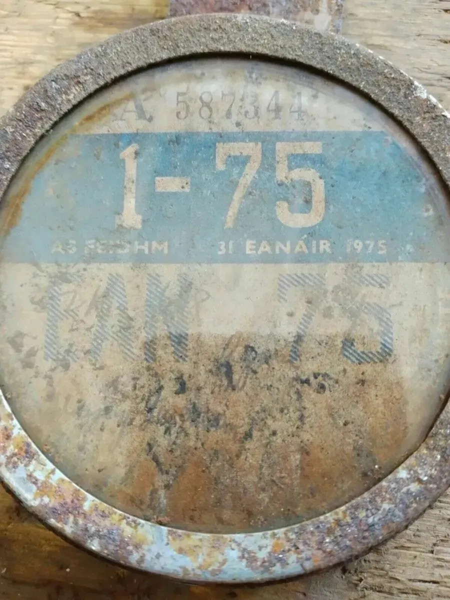 2. Vintage Irish motor Tax discs - Image 3