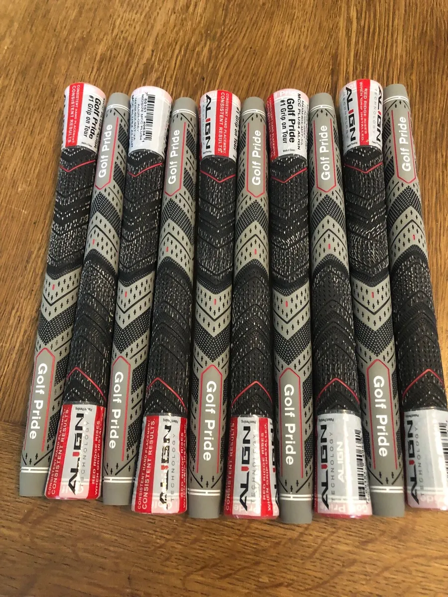 (10) MIDSIZE Golf Pride Plus 4 Align Grips - Image 1