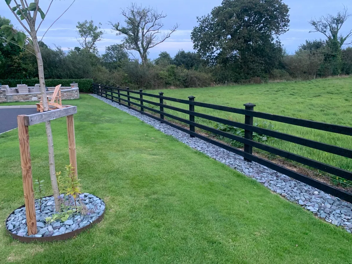 Imported Post & Rail Fencing (Post caps available) - Image 1