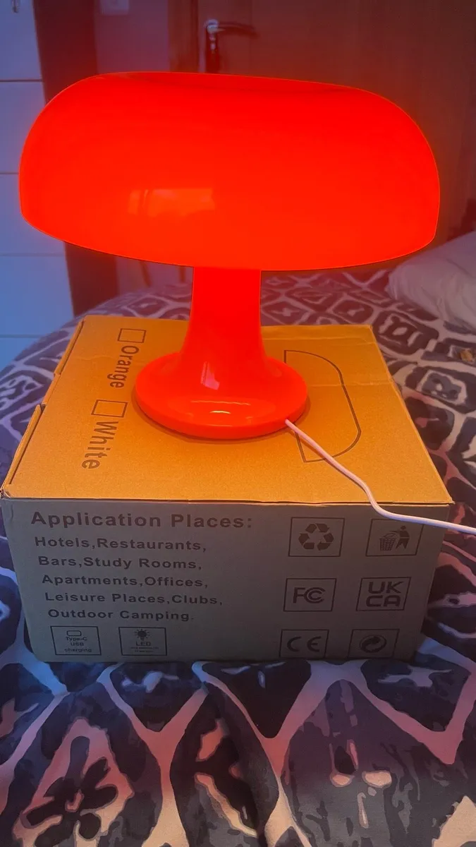 Retro Mushroom Lamp - Warm & Cool light - Image 4