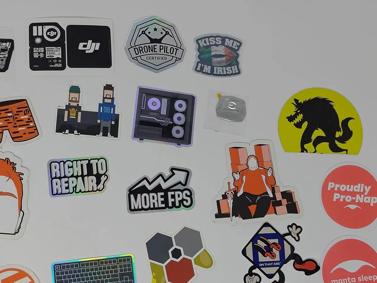 Sticker Packs - LTTStore.com + DJI + iFixIt etc - Image 4