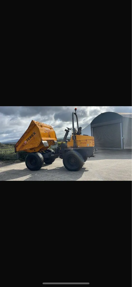 PT 9000 terex dumper no vat - Image 1
