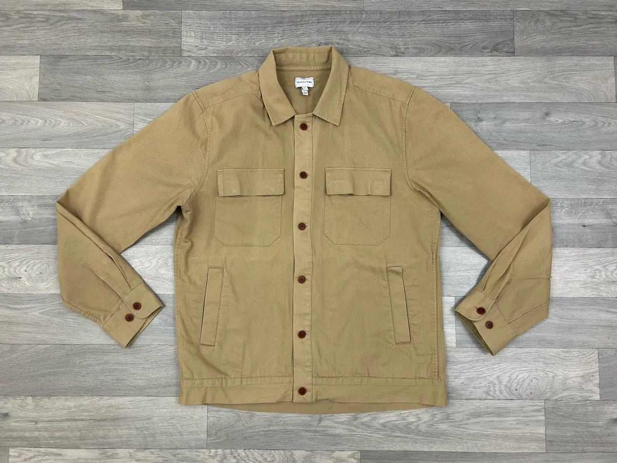 Gant Multipocket Cotton Jacket Mens Medium - Image 1
