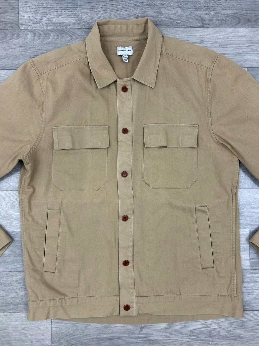 Gant Multipocket Cotton Jacket Mens Medium - Image 2