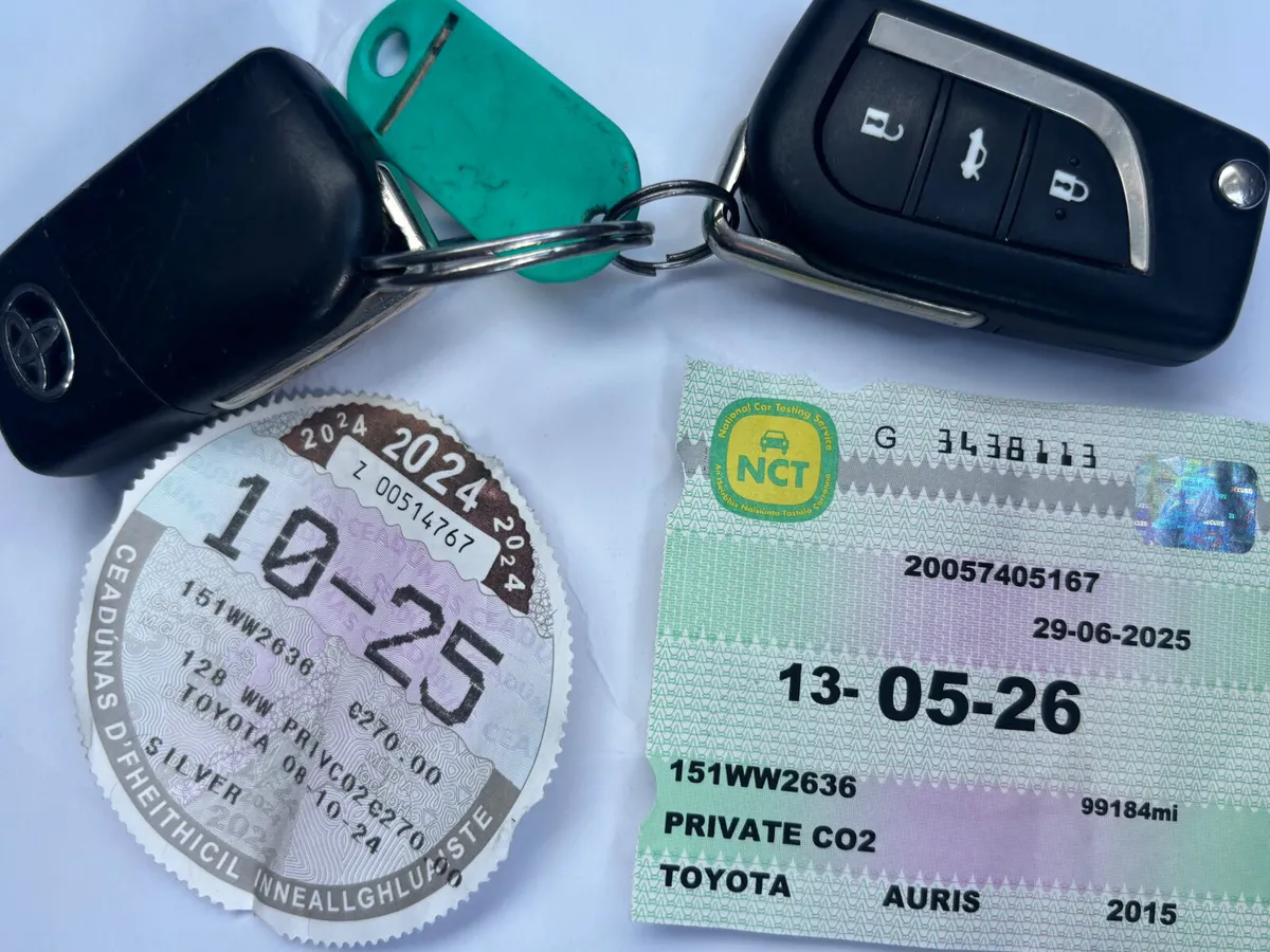 2015 TOYOTA AURIS 1.33i LUNA NCT TAX FSH - Image 2