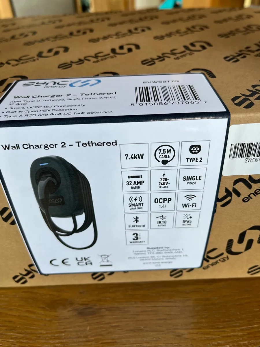 Brand new Sync EV Charger Type 2 : new in box - Image 1