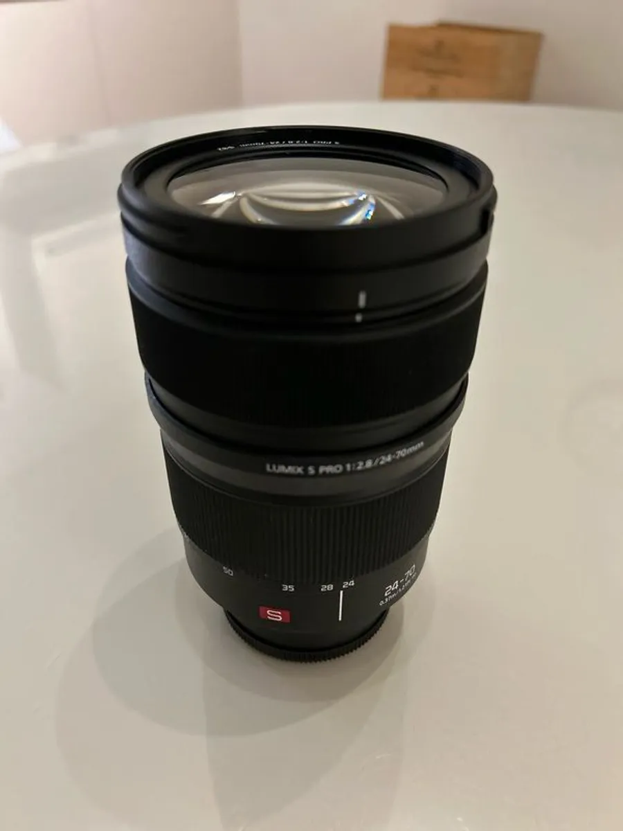 LUMIX S Pro 24/70 2.8. L mount. Excellent condition. Used for video. - Image 1