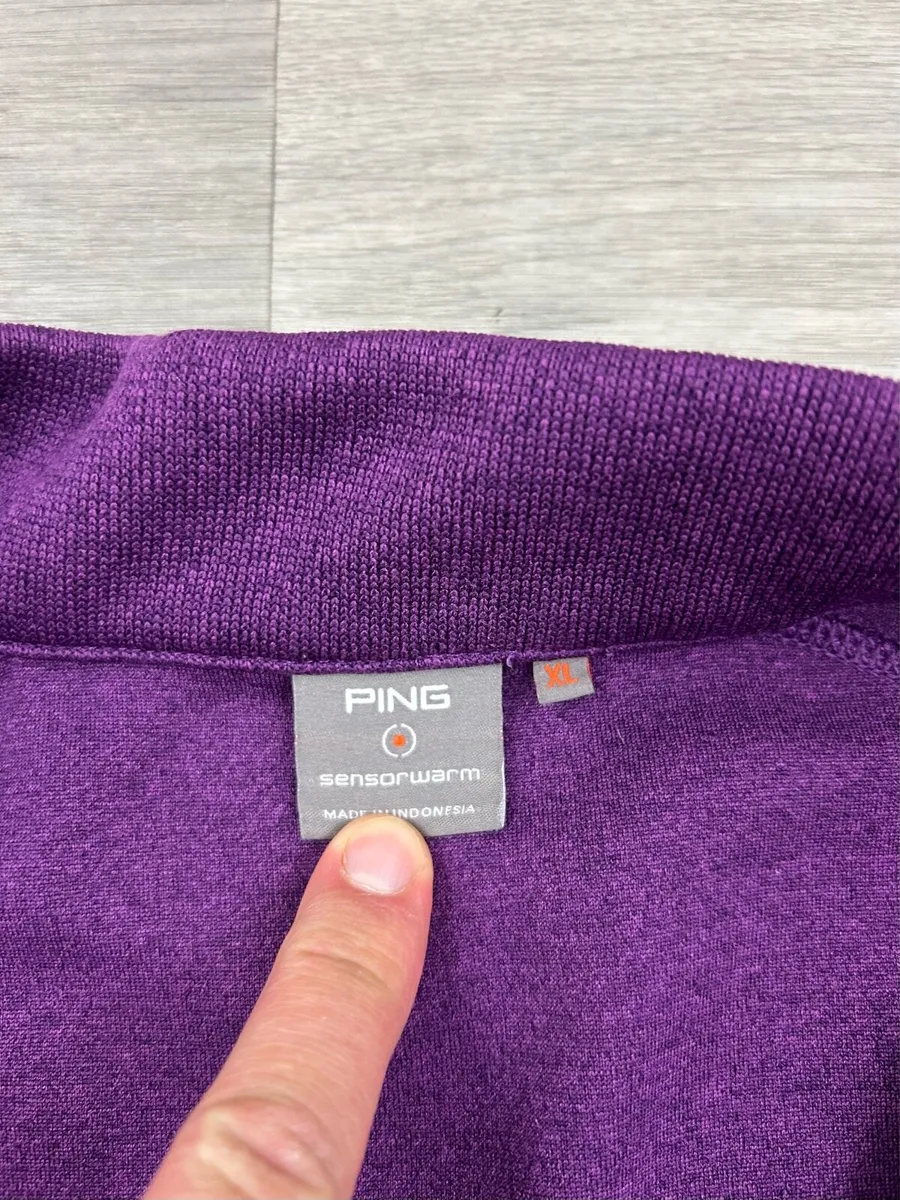 Ping Half Zip Golf Fleece Jumper Mens XL - Image 4