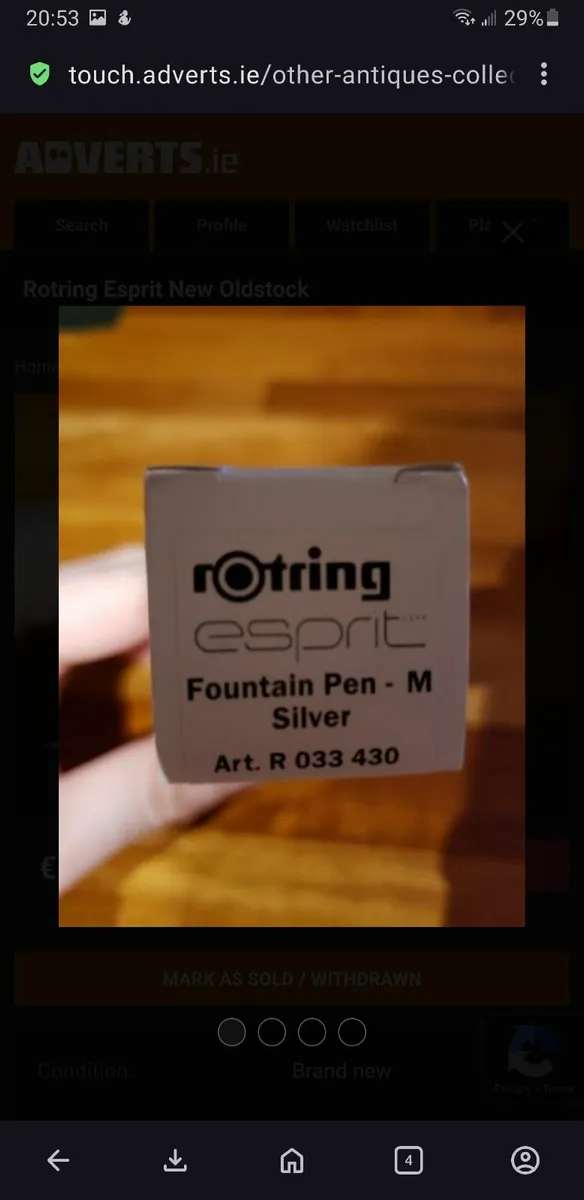 Rotring Esprit Medium nib - Image 1