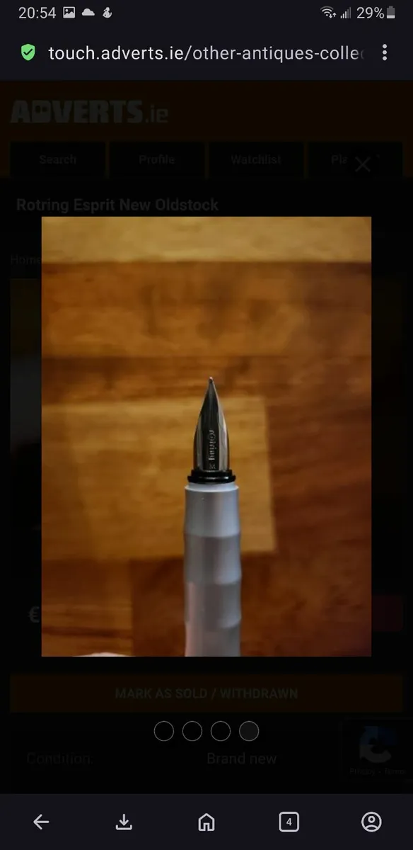 Rotring Esprit Medium nib - Image 3