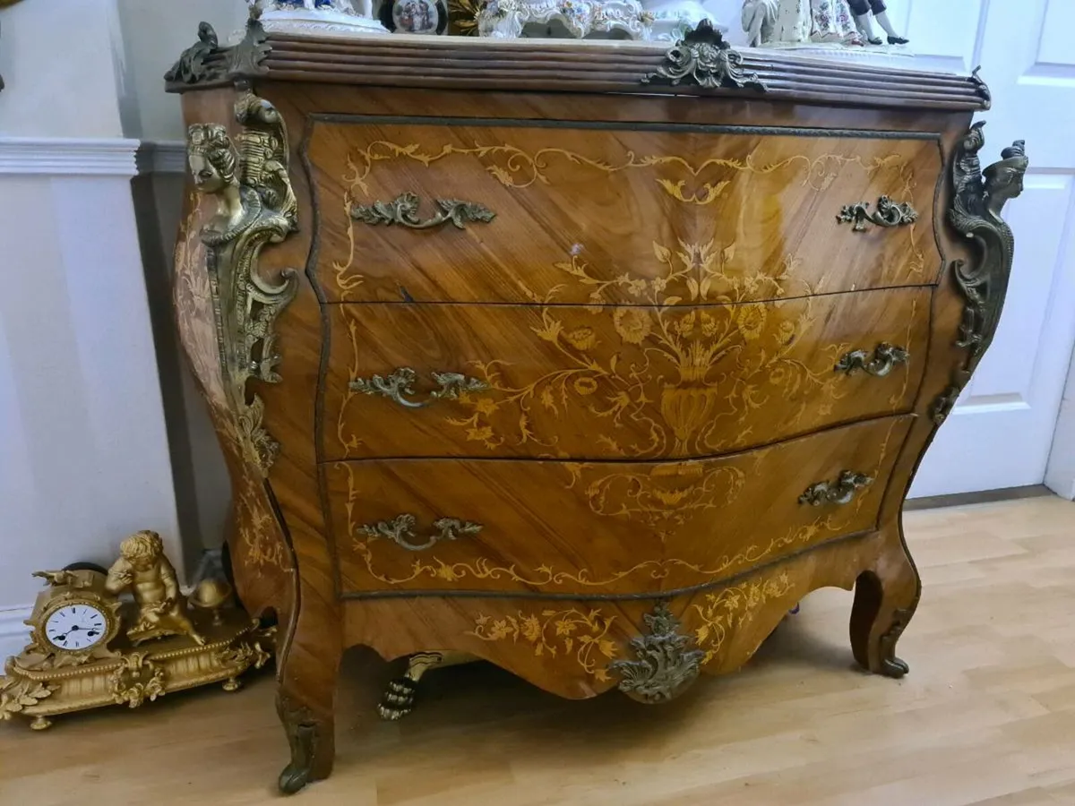 Very large French chest - Image 3