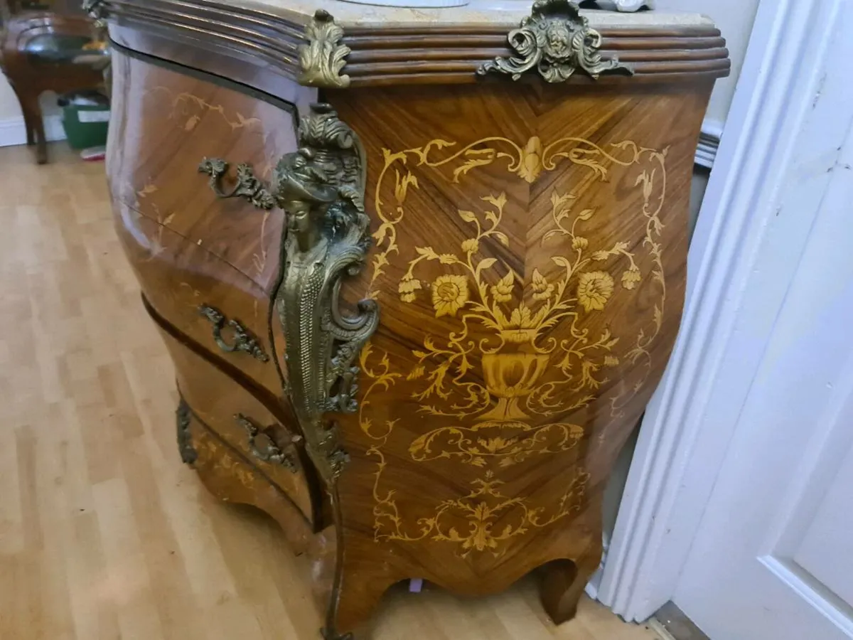 Very large French chest - Image 4