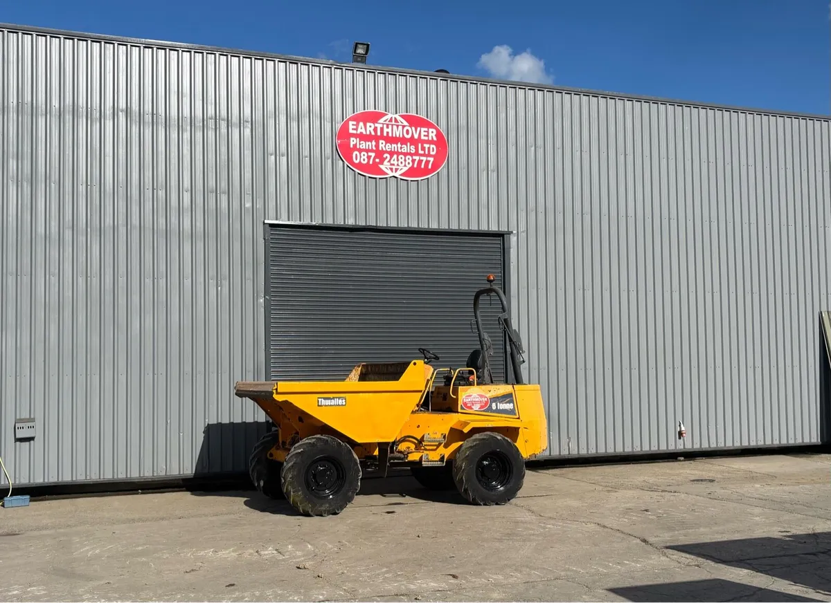 6 Ton Dumper Hire - Image 1