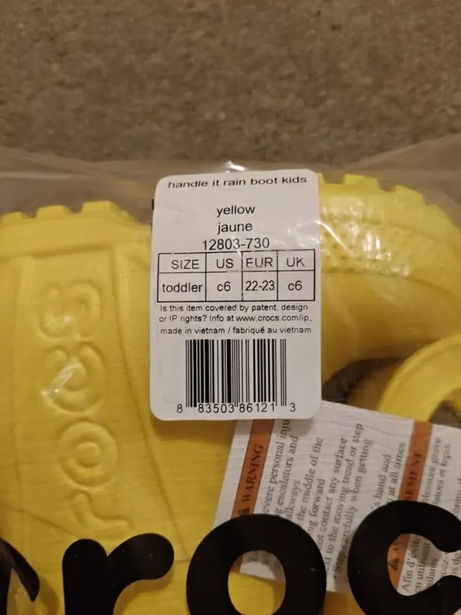 Crocs wellies size Euro 22/23 - Image 2
