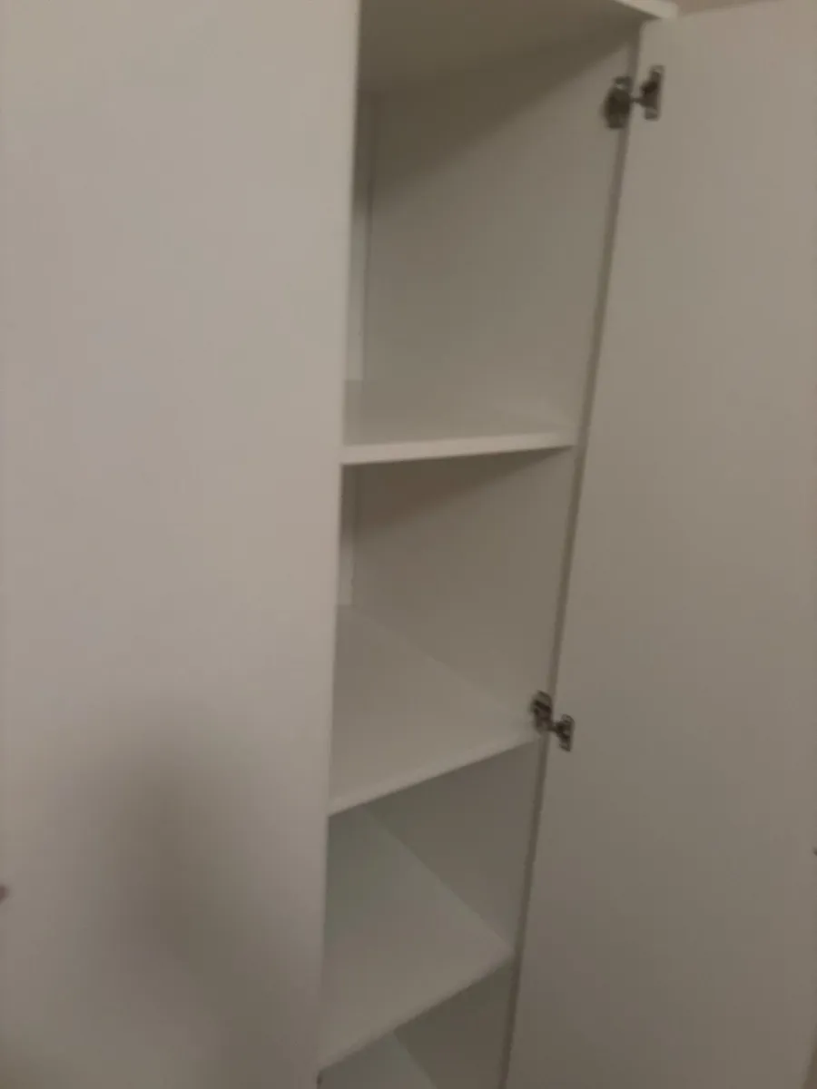 White IKEA Wardrobe - Image 2