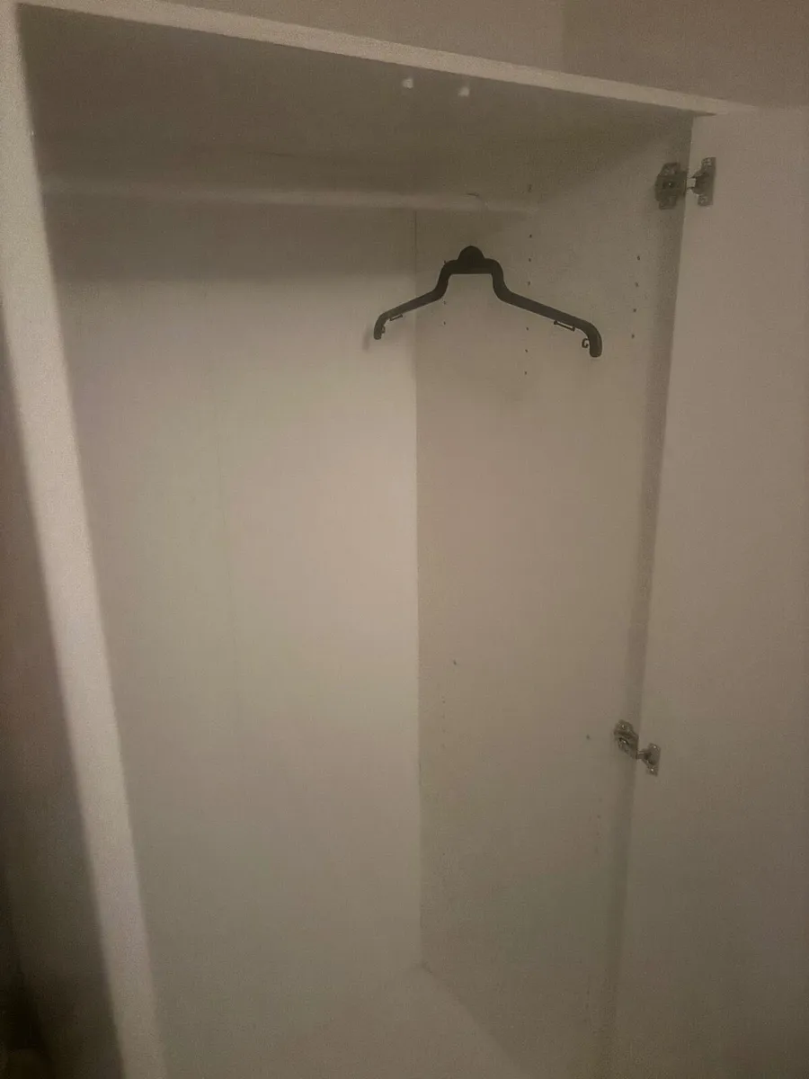 White IKEA Wardrobe - Image 4