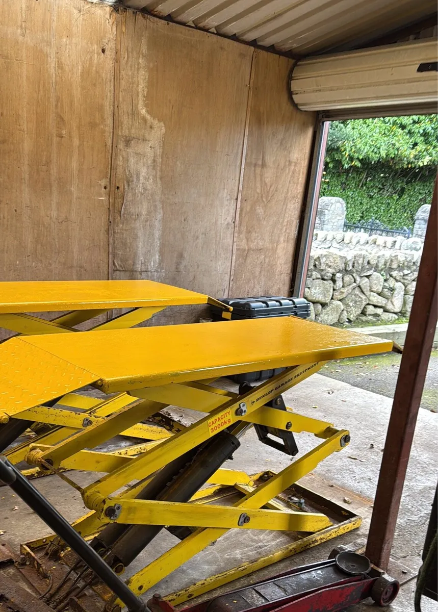 3ton full rise car scissor lift single phase