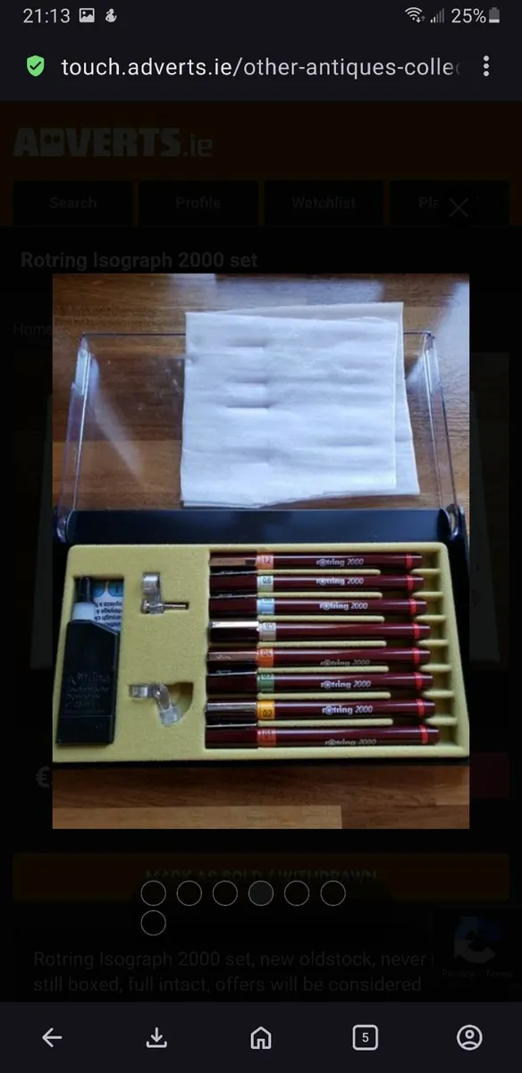 Rotring isograph 2000 set - Image 2