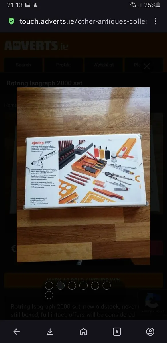Rotring isograph 2000 set - Image 3