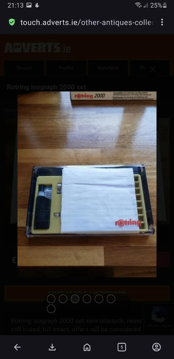 Rotring isograph 2000 set - Image 4
