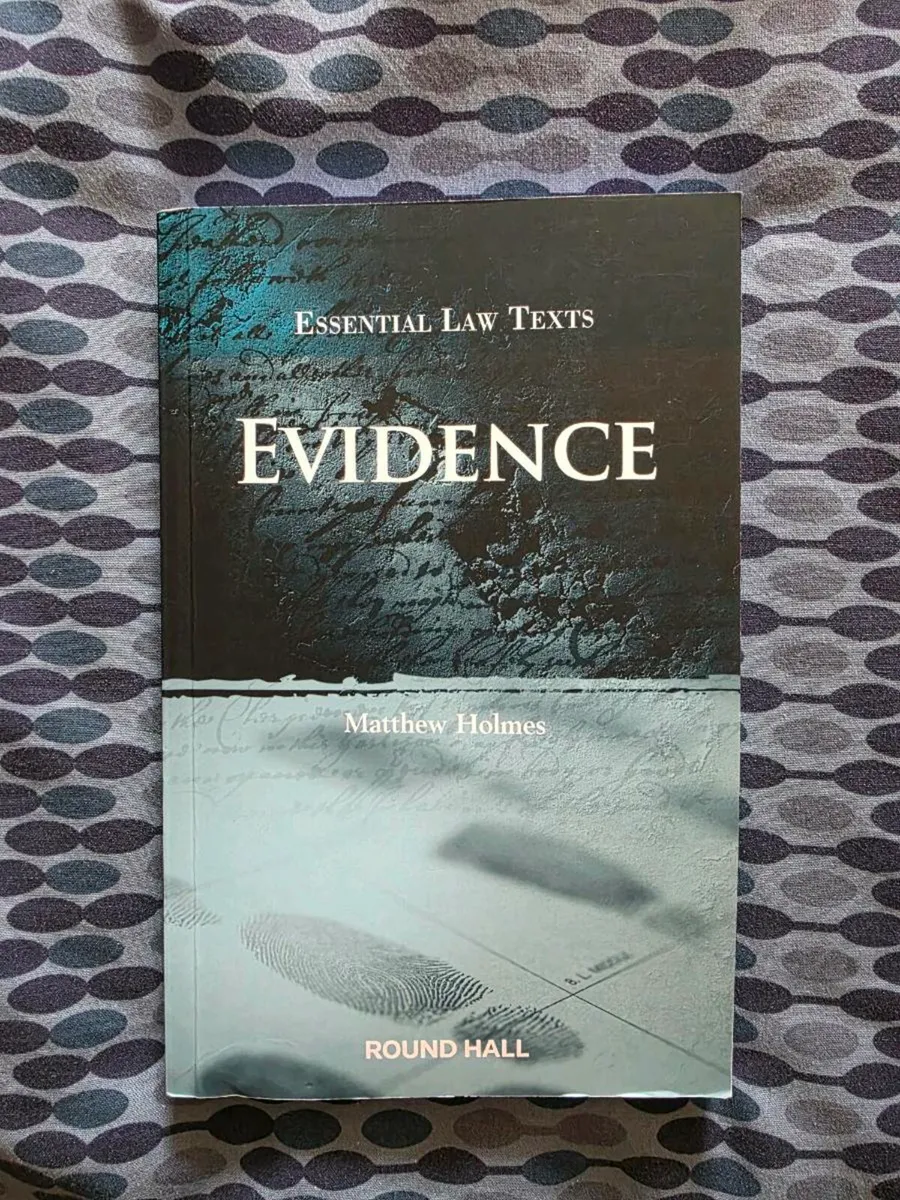 Law of Evidence Book for Sale