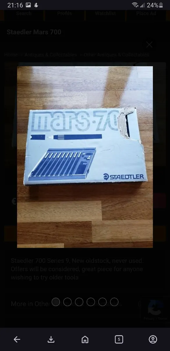 Staedler mars matic 700 Series 9 New Oldstock - Image 1