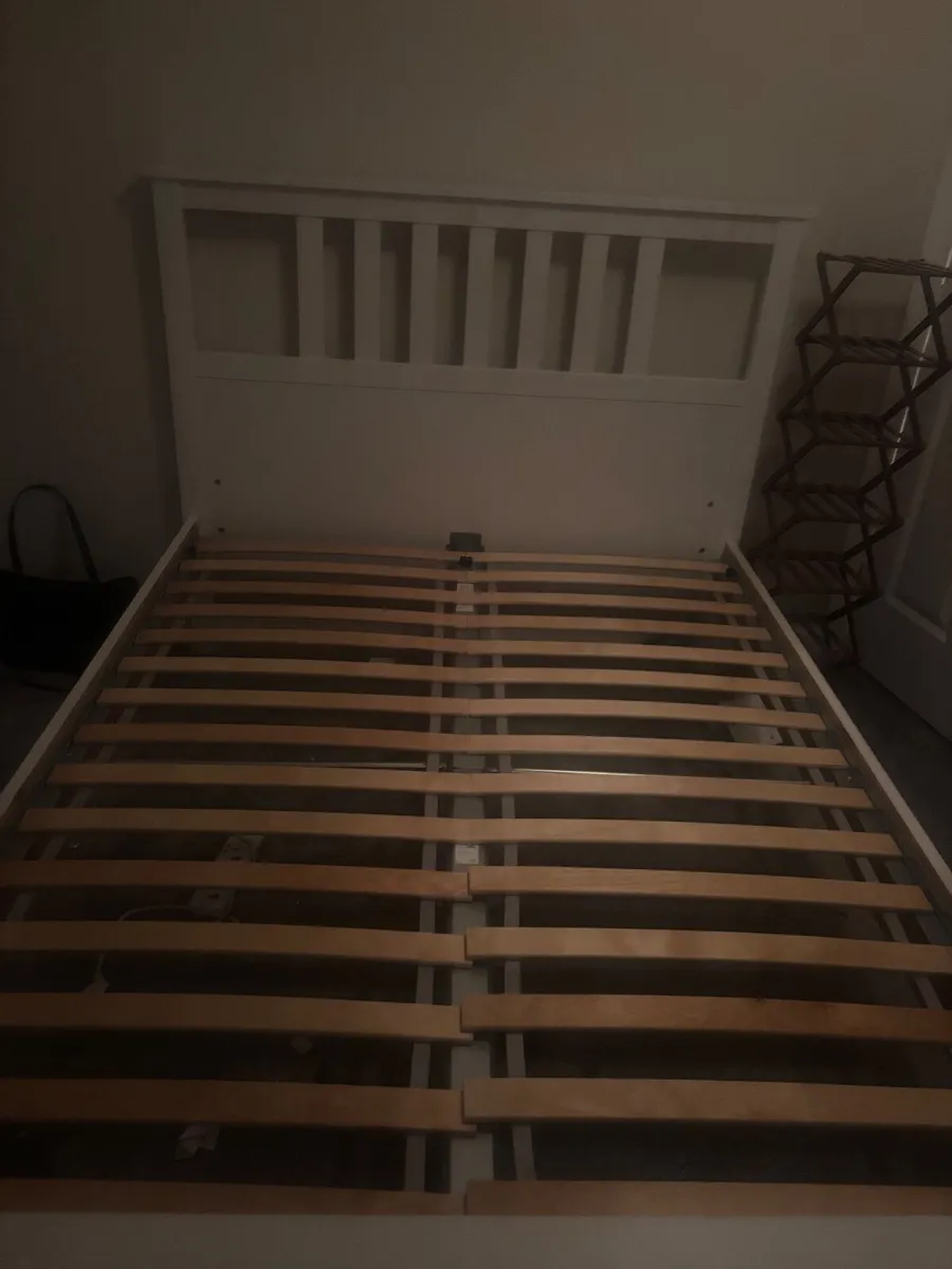 White ikea Bed - Image 3
