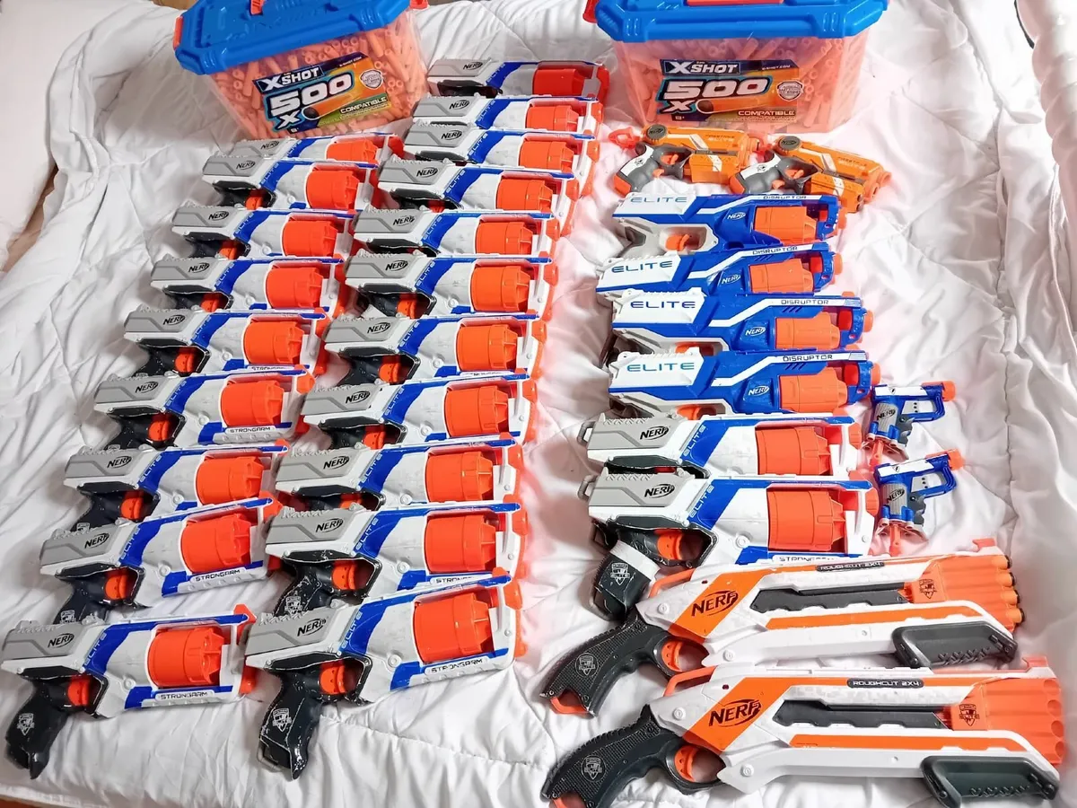 Nerf rival and laser guns - Image 3