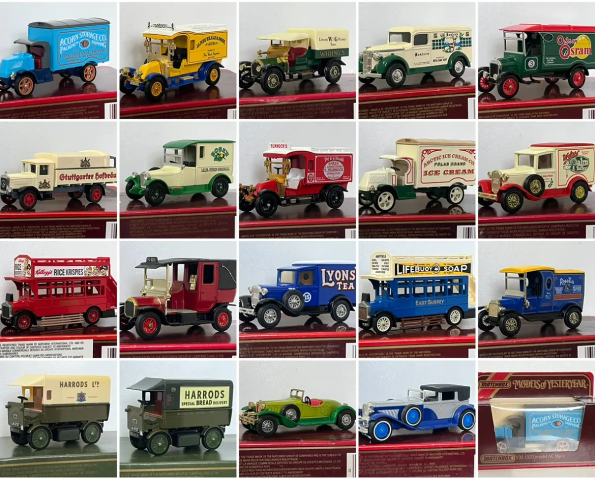 Matchbox Vintage Diecast Models RED BOXES - Image 1